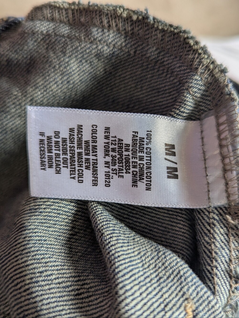 Aeropostale Y2K Women's M Denim Jacket NWT - Picture 6 of 6